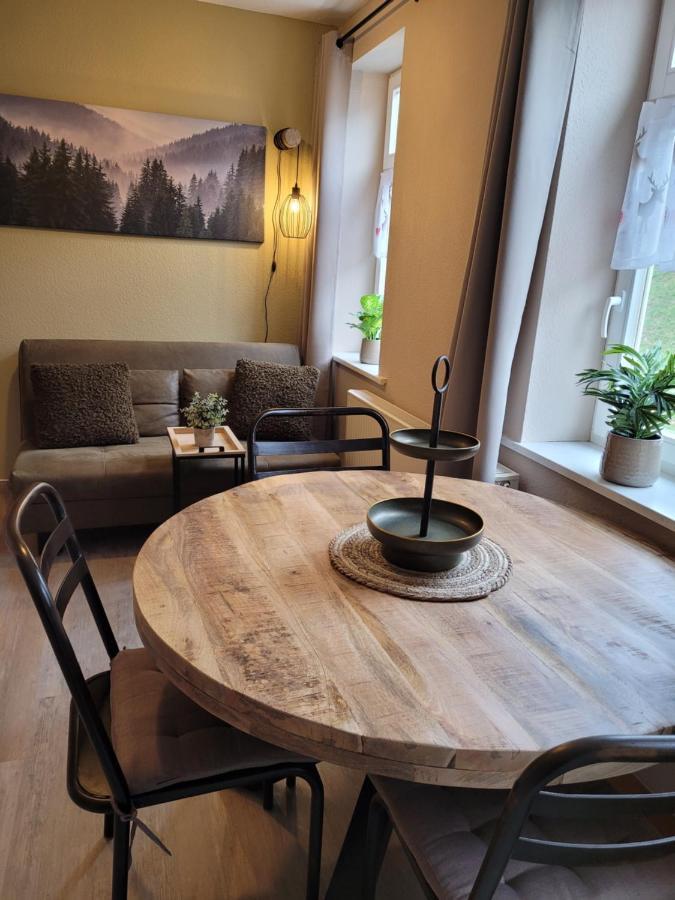 Apartments Und Bistro Zum Glasmacher Gehlberg Buitenkant foto